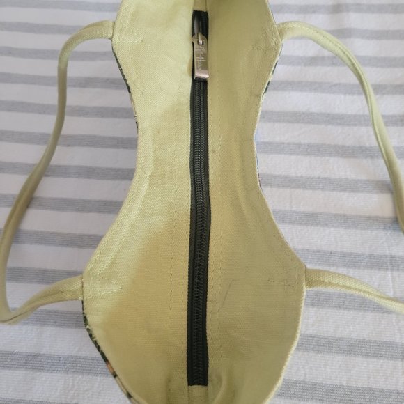 Guy Harvey Beaded Canvas Small Shoulder Bag - Picture 14 of 14